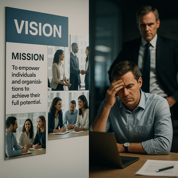I Subscribe to the Company's Vision but I Can't Stand My Boss