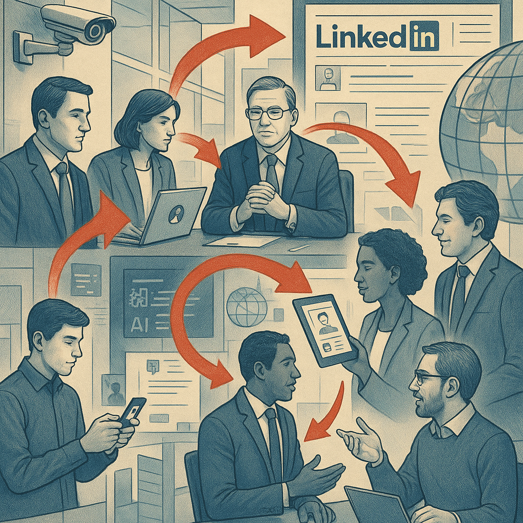 LinkedIn's B2B Evolution: How 'Hidden Buyers' Are Reshaping Corporate Thought Leadership in 2025 - Featured image illustration