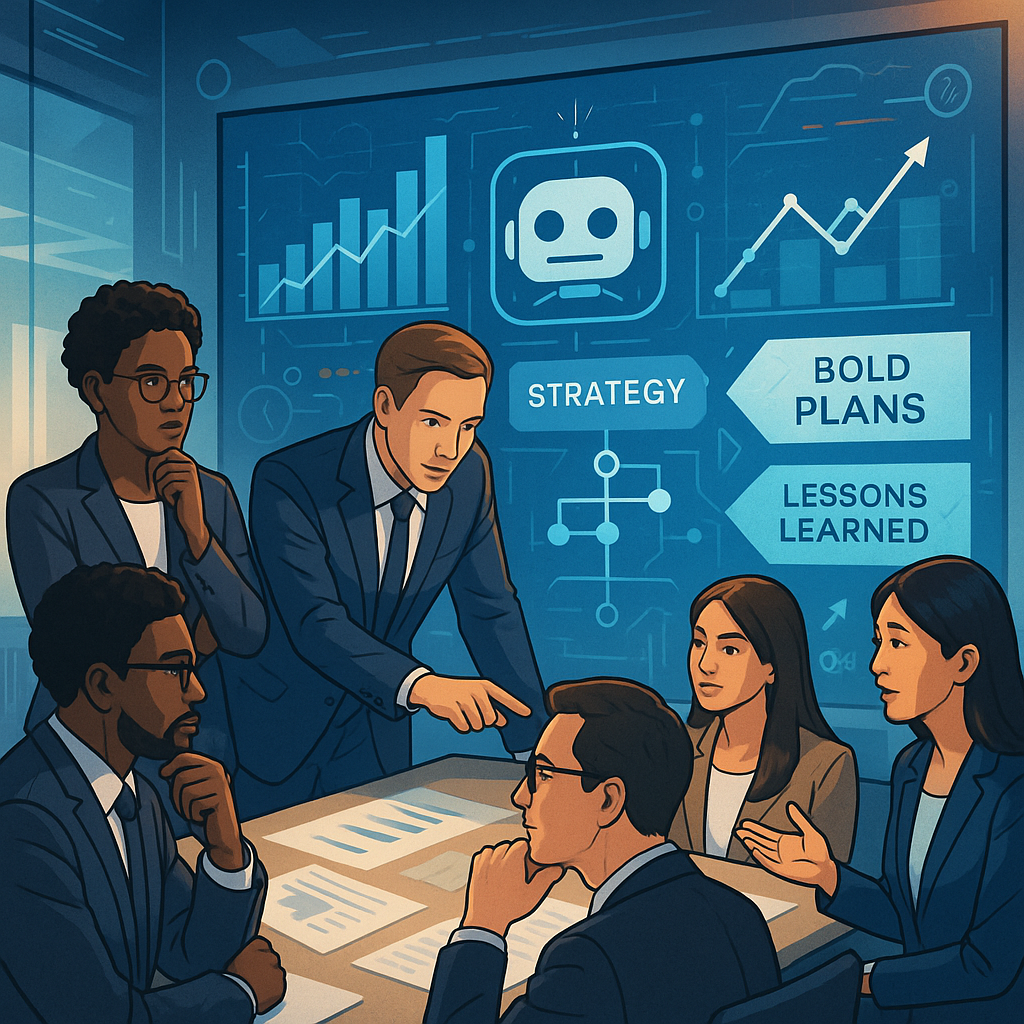 Mid-Year AI Strategy Assessment: Key Lessons and Q3-Q4 Planning for Business Leaders - Featured image illustration