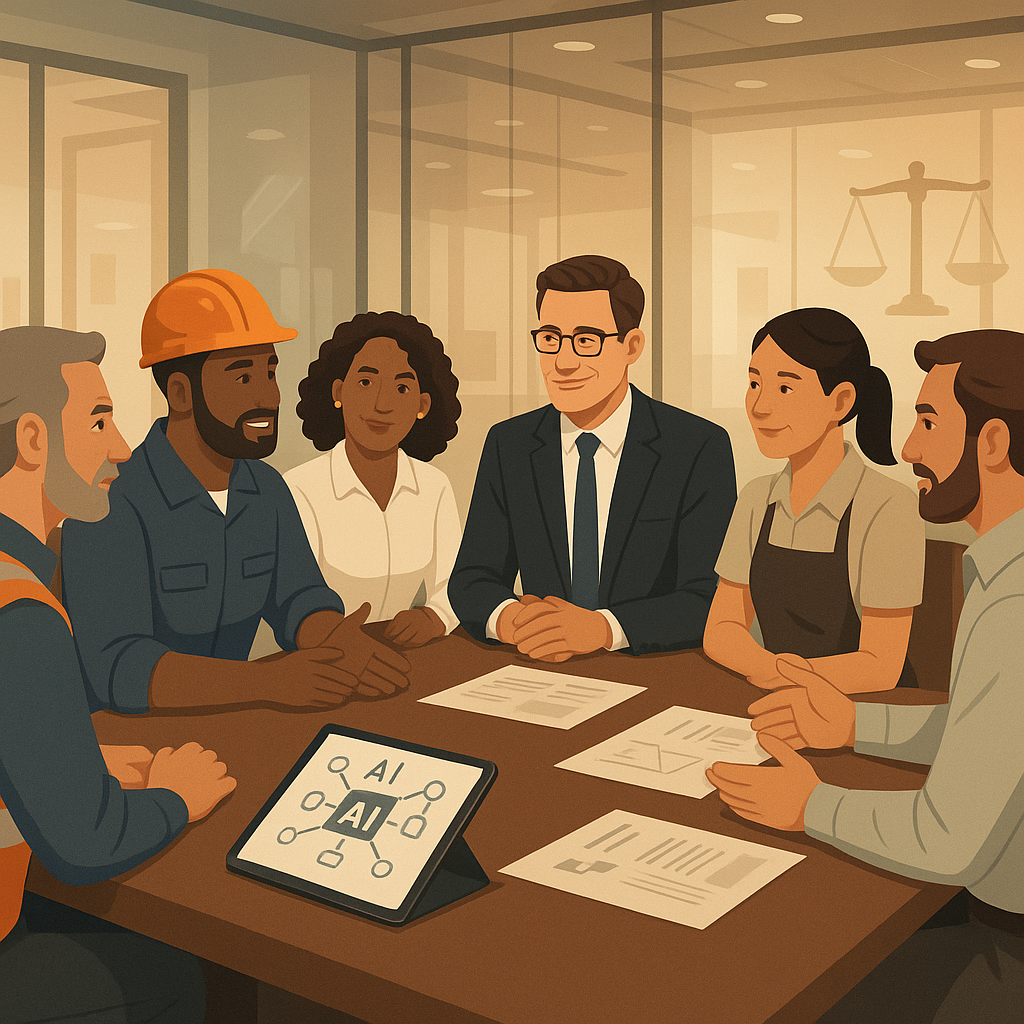 Why Workplace AI Transparency and Worker Voice Are More Urgent Than Ever - Featured image illustration