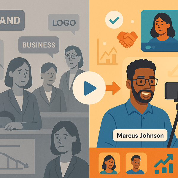 The B2B Trust Crisis: Why Your Personal Brand Needs a Video-First Strategy Now