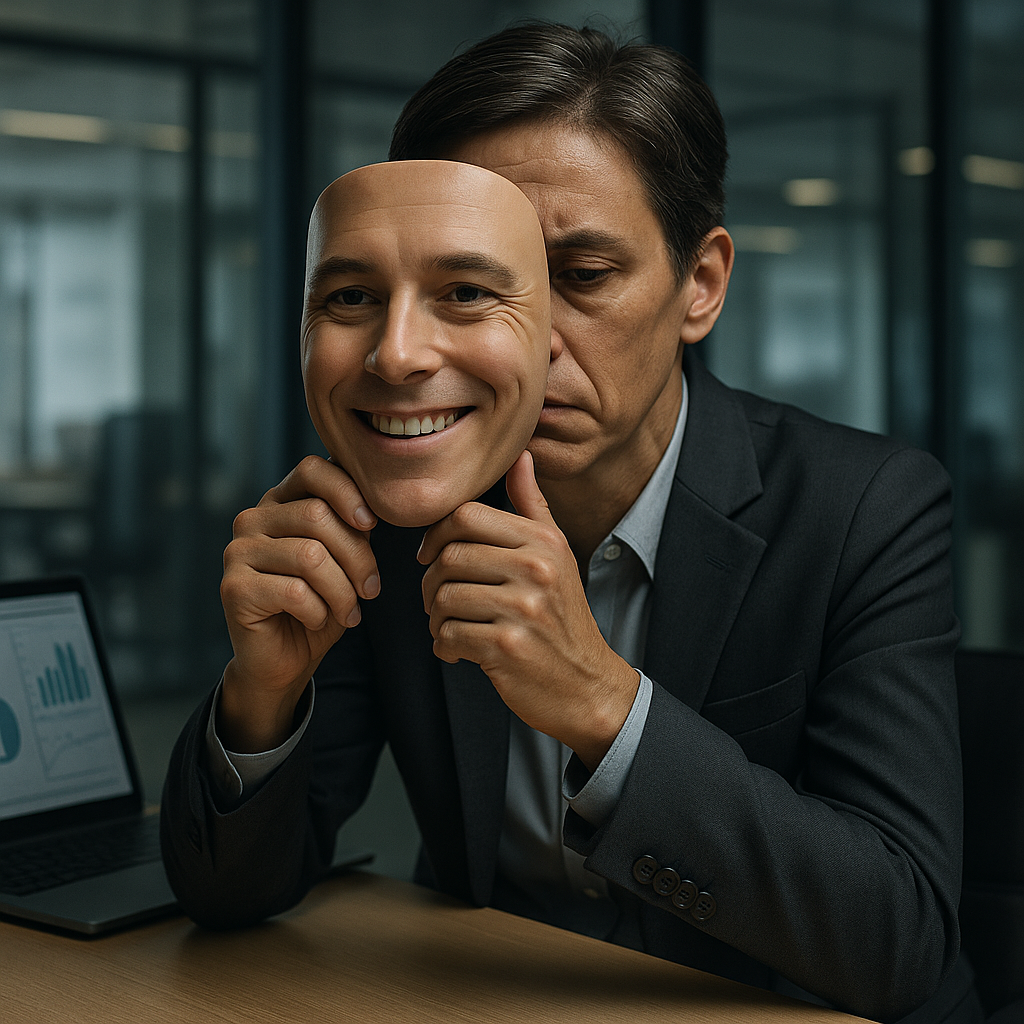 The Hidden Cost of Surface Acting: Why Authentic Leadership Isn't Optional Anymore - Featured image illustration
