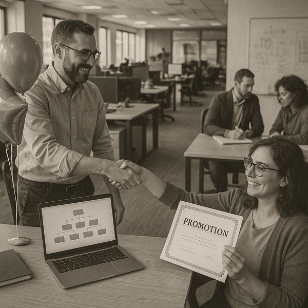 Promotion on Paper: Why Title Inflation Feels Like the Peter Principle with a Smile