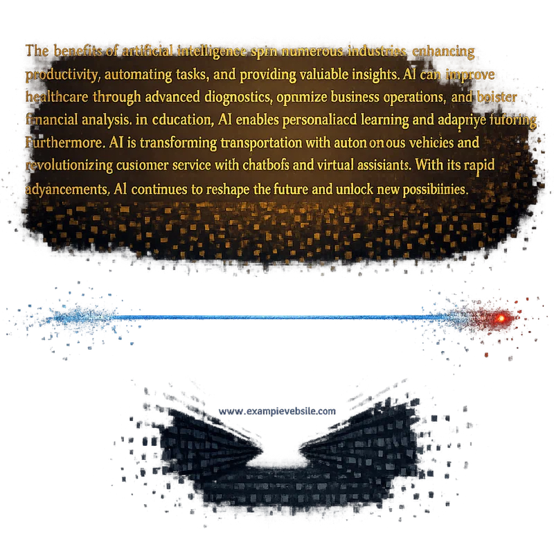 A single blue hyperlink dissolving at its edges as golden AI-generated text streams fill the surrounding space, representing the transition from traditional search to AI answer engines